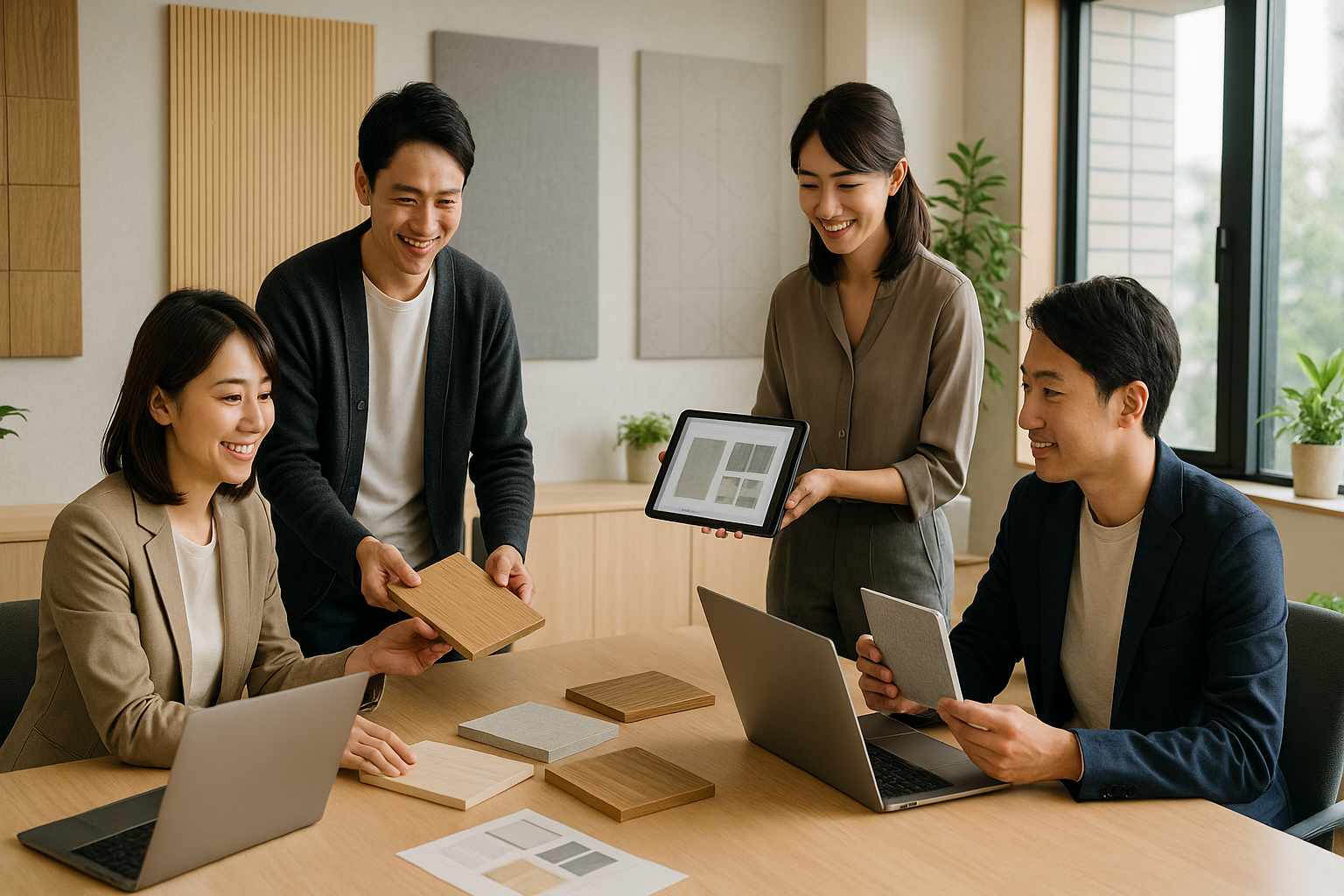 About our team and workspace